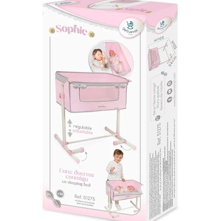 Cuna de Muñecas Duerme Conmigo Sophie Ajustable
