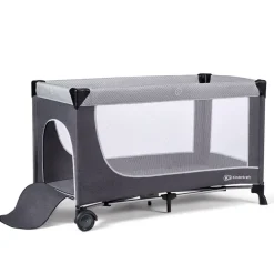 Cuna de viaje 2 alturas Leody Gris