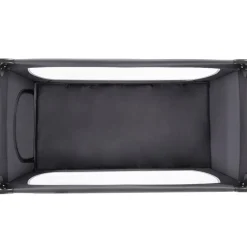 Cuna de viaje con gatera Gris
