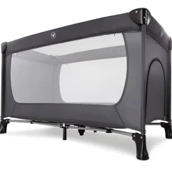 Cuna de viaje con gatera Gris