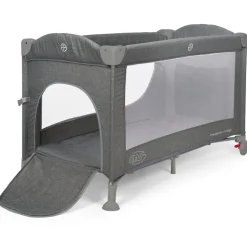 Cuna de viaje dos alturas Colecho Ennis Gris