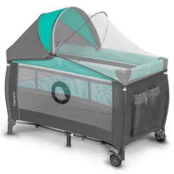 Cuna viaje 2 altura Sven Plus Turquesa