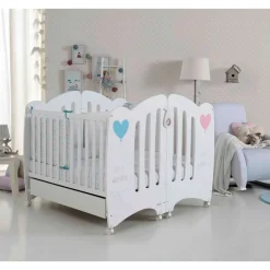 Cuna Wonderful Blanco/Azul