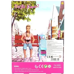 Defa Kevin Muñeco con Bebé y Carrito Surtido