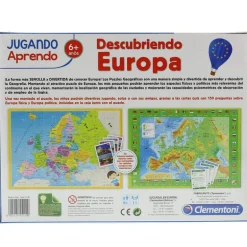 Descubriendo Europa Puzzle/Mapa Geográfico