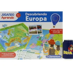 Descubriendo Europa Puzzle/Mapa Geográfico