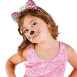 Diadema Gatita Corazones