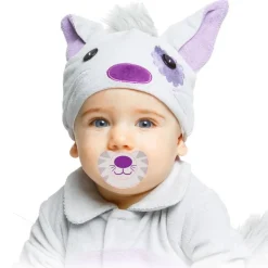 Disfraz Bebé Gatito Blanco y Lila