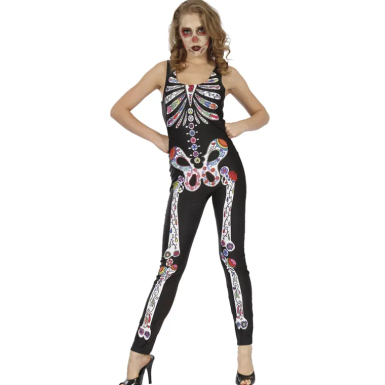 Disfraz de Esqueleto Mujer