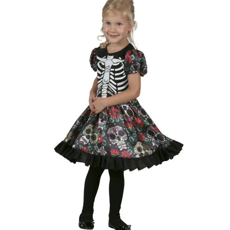 Disfraz Esqueleto Niña Infantil