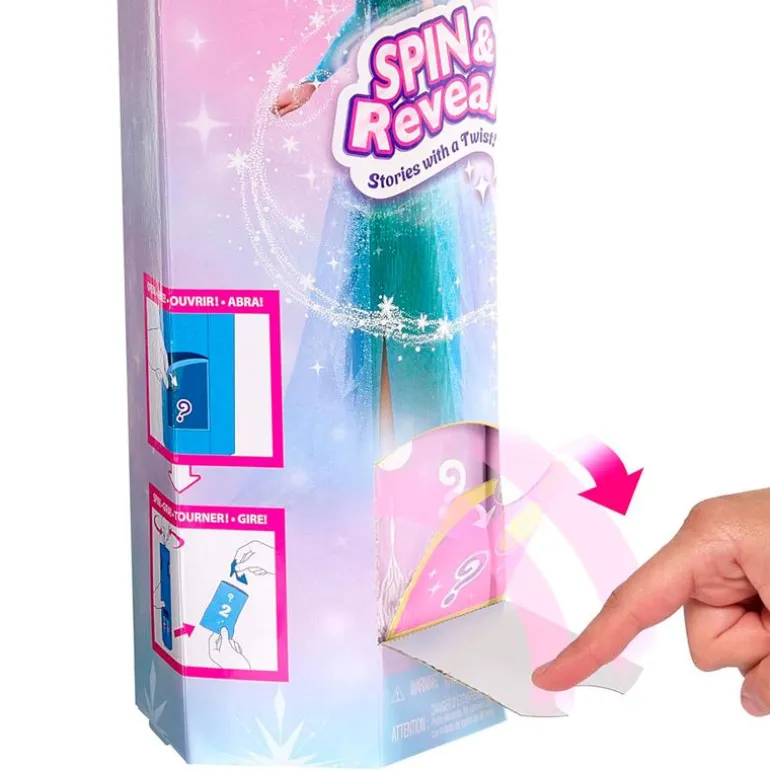 Disney Frozen Spin & Reveal Muñeca Elsa