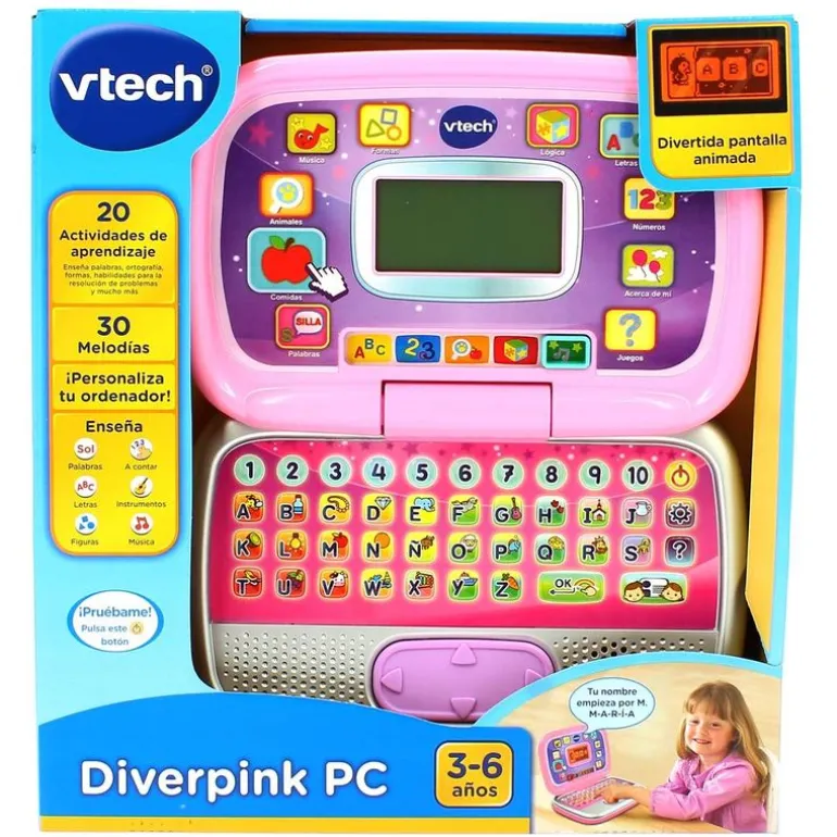 Diverpink PC Ordenador Educativo