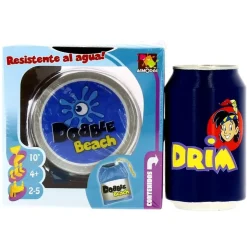 Dobble Beach Impermeable Juego de Cartas