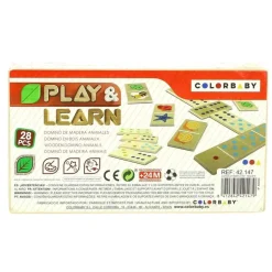 Domino Animales Madera