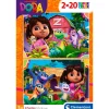 Dora la Exploradora Puzzle 2x20 Piezas