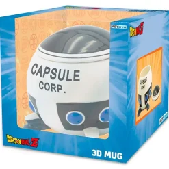 Dragon Ball Taza Cerámica Capsule Corp