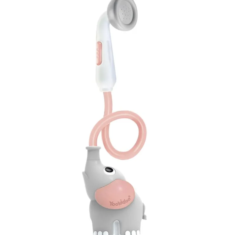 Ducha Baño Elefante Rosa