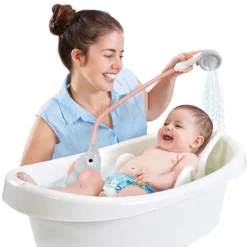 Ducha Baño Elefante Rosa