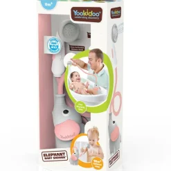 Ducha Baño Elefante Rosa