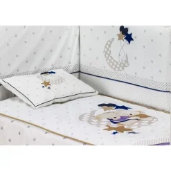 Edredón + Protector + Cojín Amorosos Beige