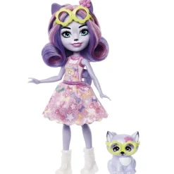 Enchantimals City Tails Hadley Husky & Sledder