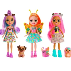 Enchantimals City Tails Main Street Muñeca Surtida