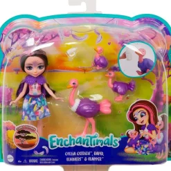 Enchantimals Ofelia Ostrich & sus Amigos