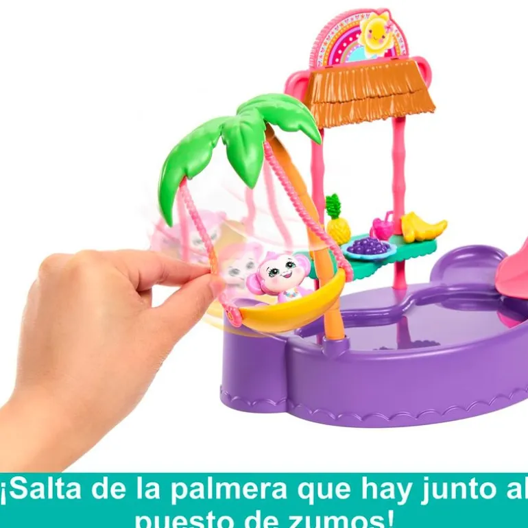 Enchantimals Playset Monito Chapoteo en la Piscina