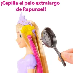 Enredados Muñeca Princesa Rapunzel Peinado Mágico