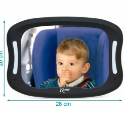 Espejo trasero con LED