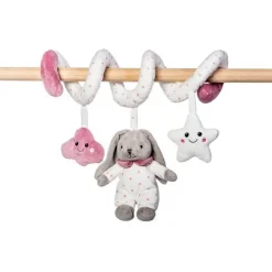 Espiral Conejito Estrellas Rosa