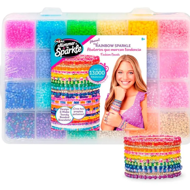 Estuche Cuentas para Pulseras Multicolor