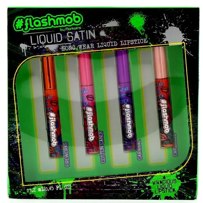 Estuche de 4 Barras de Labios para Niñas