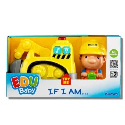 Excavadora con Muñeco