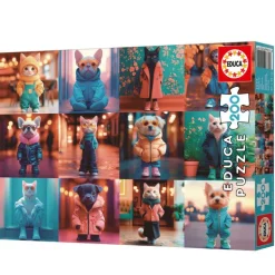 Fashion Animales Puzzle 200 Piezas