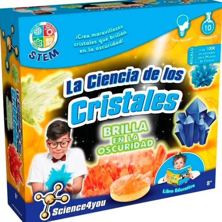 Fábrica de Cristales Brilla en la Oscuridad