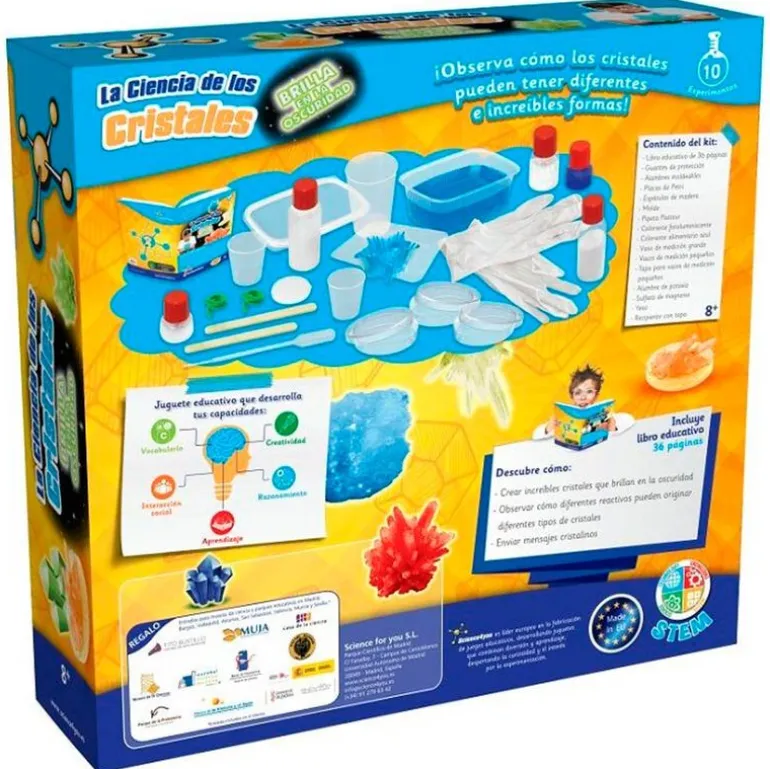 Fábrica de Cristales Brilla en la Oscuridad