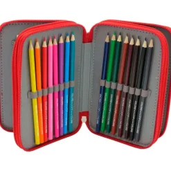 F.C. Barcelona Estuche Escolar Triple