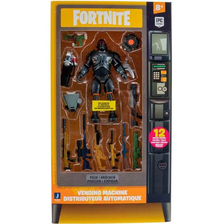 Fortnite Máquina Expendedora Figura The Scientist