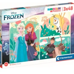 Frozen Puzzle 3x48 Piezas