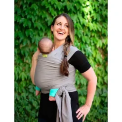 Fular portabebé Boba wrap Gray