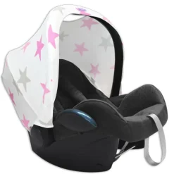 Funda capota portabebé Grupo 0 Rosa