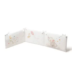 Funda nordica + protector Elefante Rosa