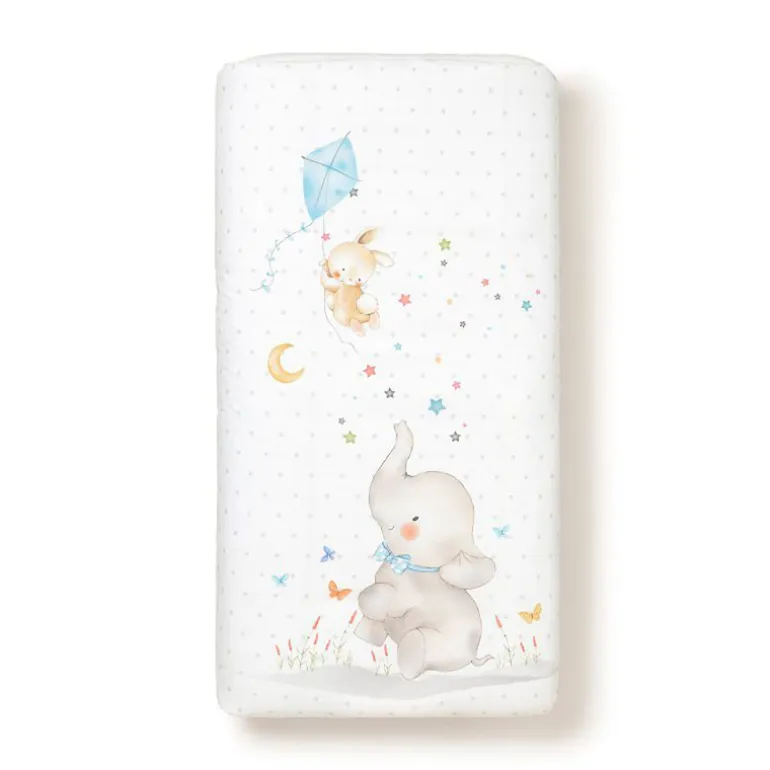 Funda nordica + protector Elefante Azul