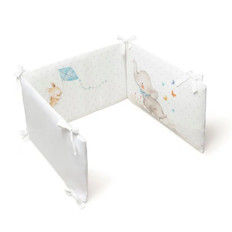 Funda nordica + protector Elefante Azul