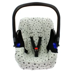 Funda Porta bebé de Punto algodón Estrella Negra