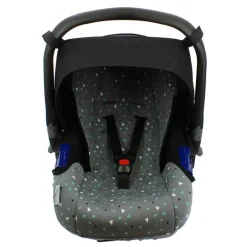 Funda Portabebé de punto algodón Gris/Azul