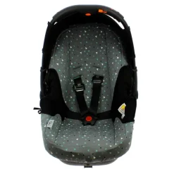 Funda Portabebé de punto algodón Gris/Azul