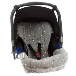 Funda Portabebé de Punto algodón Gris/Rosa