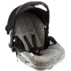 Funda Portabebé de Punto algodón Gris/Rosa